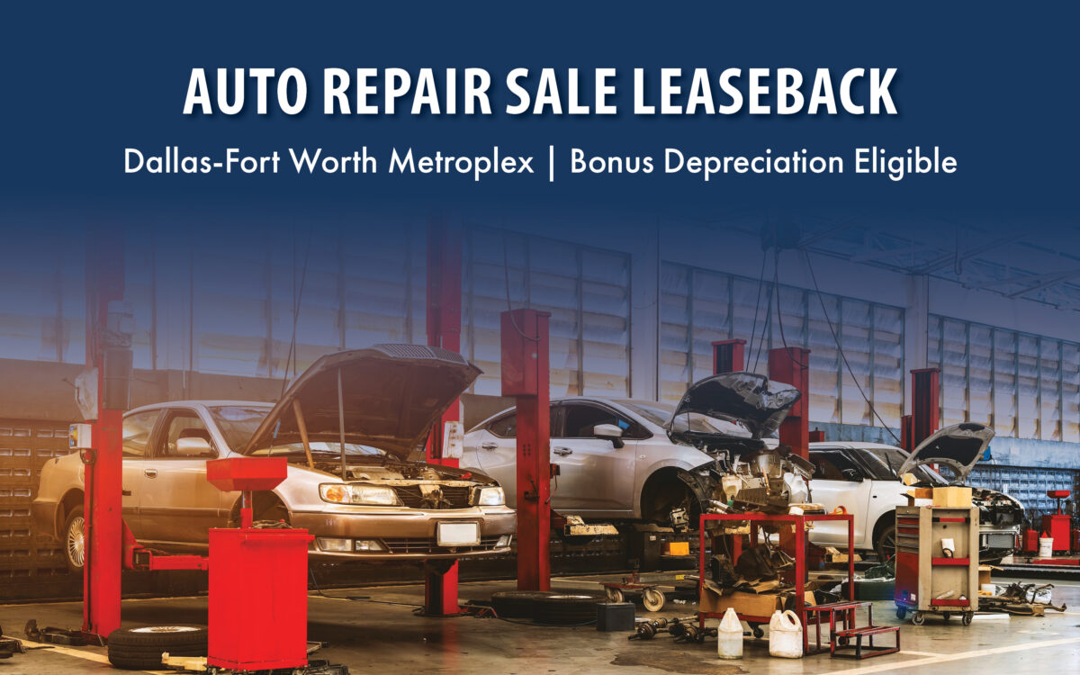 auto repair sale leaseback stream capital partners