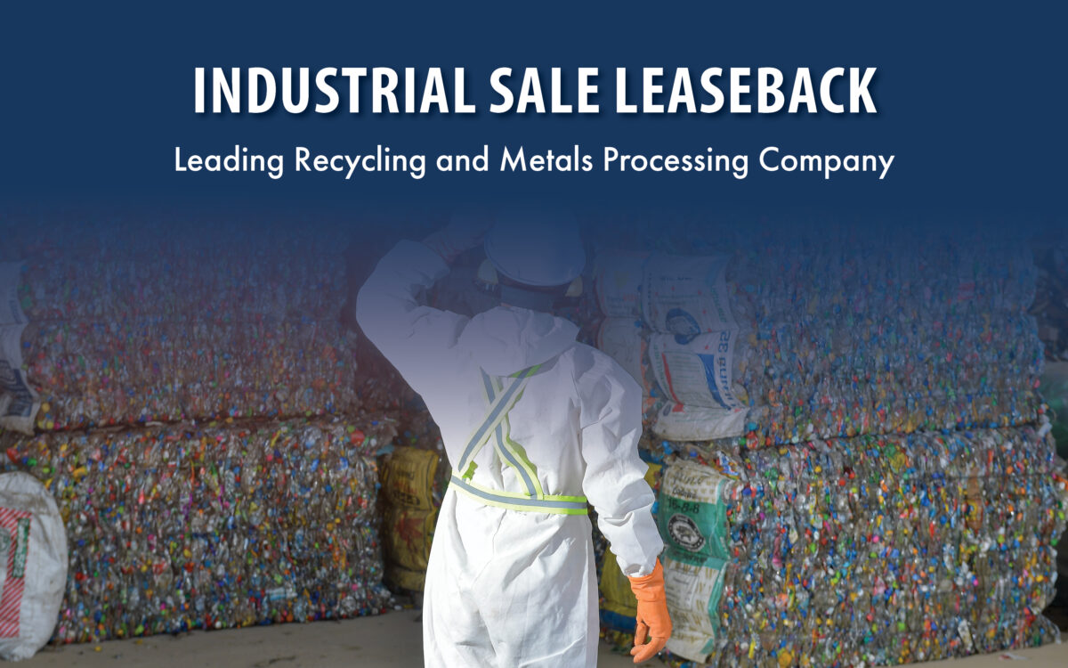 Industrial Portfolio Sale Leaseback