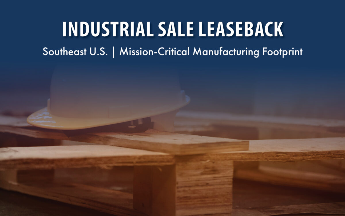 industrial sale leaseback stream capital partners