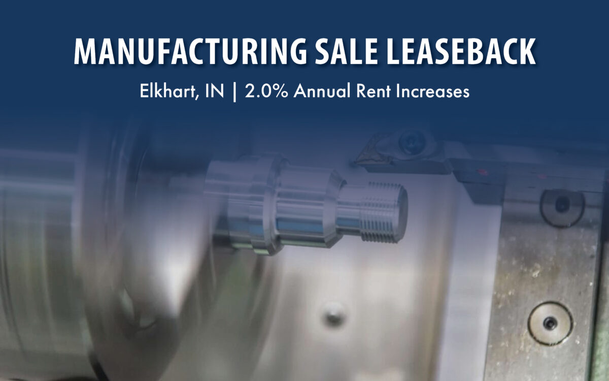 manufacturing sale leaseback stream capital partners